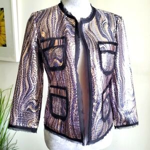 CACHÉ Sequin Party Blazer